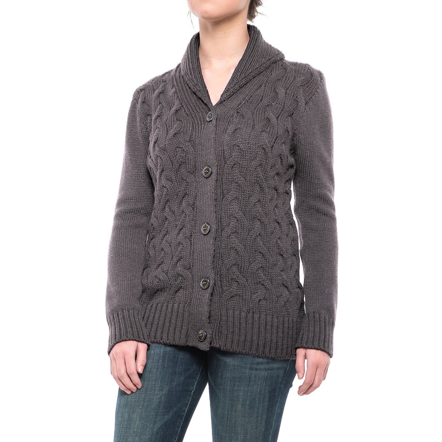 J.G. Glover & CO. Corden Shawl Cardigan Sweater – Merino Wool (For Women)