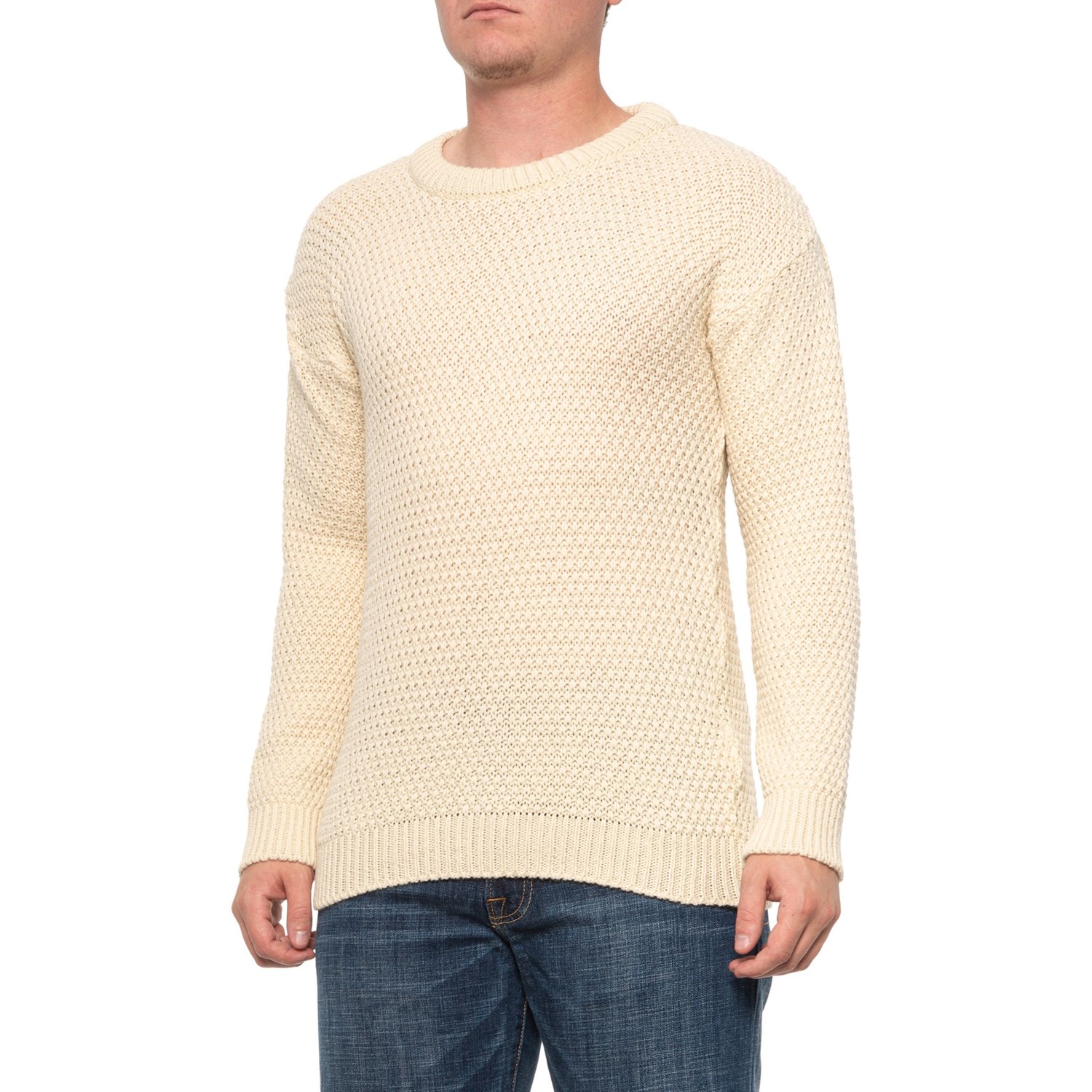 J.G. Glover & CO. Moss Stitch Sweater (For Men) - Save 72%