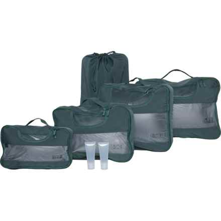 Travel Packing Set - 6-Piece in Aloe Green