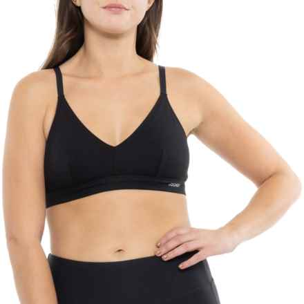 Jockey Organic Cotton Bralette in Black