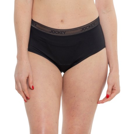 Jockey Worry-Free Leakproof Period Panties - 2-Pack, Micro Brief - Save 46%