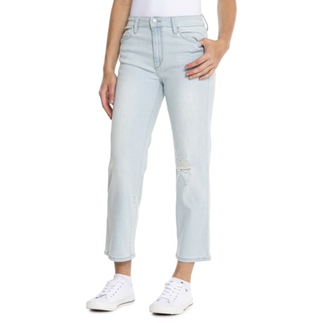 JOES High Rise Straight Cropped Jeans in Baylene