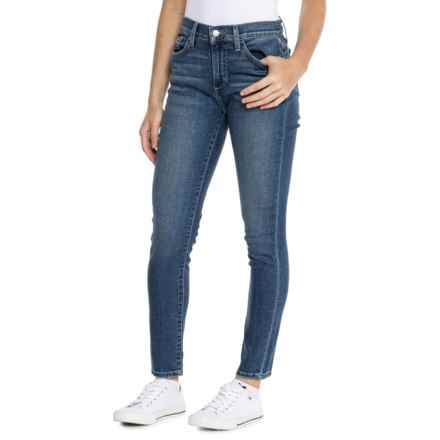 Skinny Leg Ankle Jeans - Mid Rise in Orchid - Closeouts