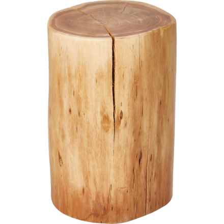 Jofran Live Edge Stump Accent Table - 12x12x18” in Natural