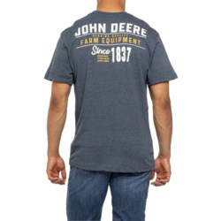 John Deere Farm Equipment Graphic T-Shirt - Short Sleeve in Navy
