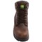 9951X_2 John Deere Footwear JD6513 Leather Work Boots - Waterproof, 6" (For Men)