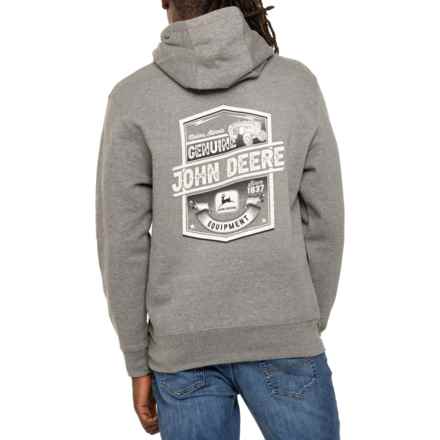 John Deere Genuine Equipment Hoodie in Charcoal