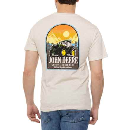 John Deere Graphic T-Shirt - Short Sleeve in Oatmeal