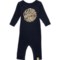 John Deere Infant Boys Future World Changer Baby Bodysuit - Long Sleeve in Navy