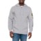 John Deere Trademark Logo 1942 Hoodie - Full Zip in Oxford Heather Heat Od