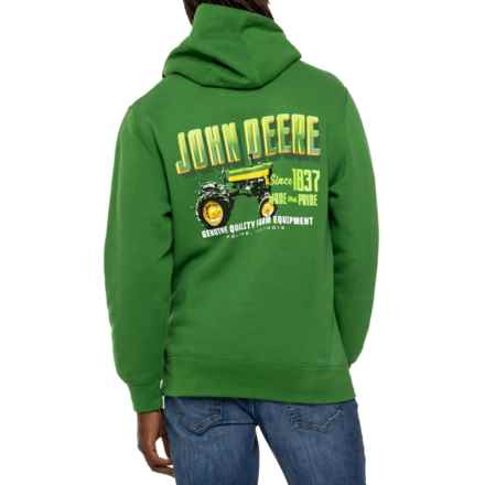 John Deere Vintage Tractor Hoodie in Green