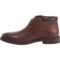 786VR_3 Johnston & Murphy Baird Leather Chukka Boots (For Men)