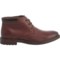 786VR_4 Johnston & Murphy Baird Leather Chukka Boots (For Men)