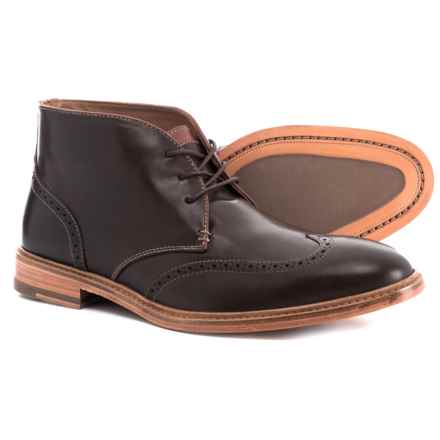 Johnston Murphy Average Savings Of 55 At Sierra Trading Post Johnston Murphy Campbell Wingtip Chukka Boots Leather For Men In Dark Red