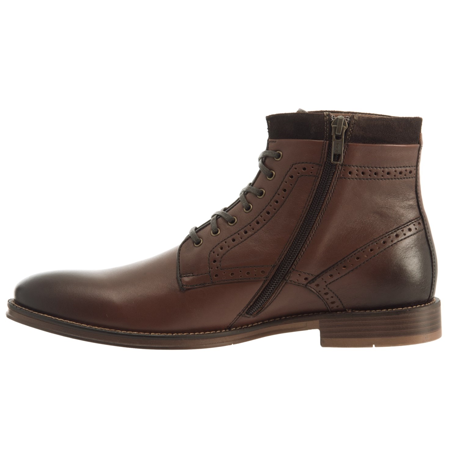 Johnston & Murphy Grayson Zip Boots - Leather (For Men)