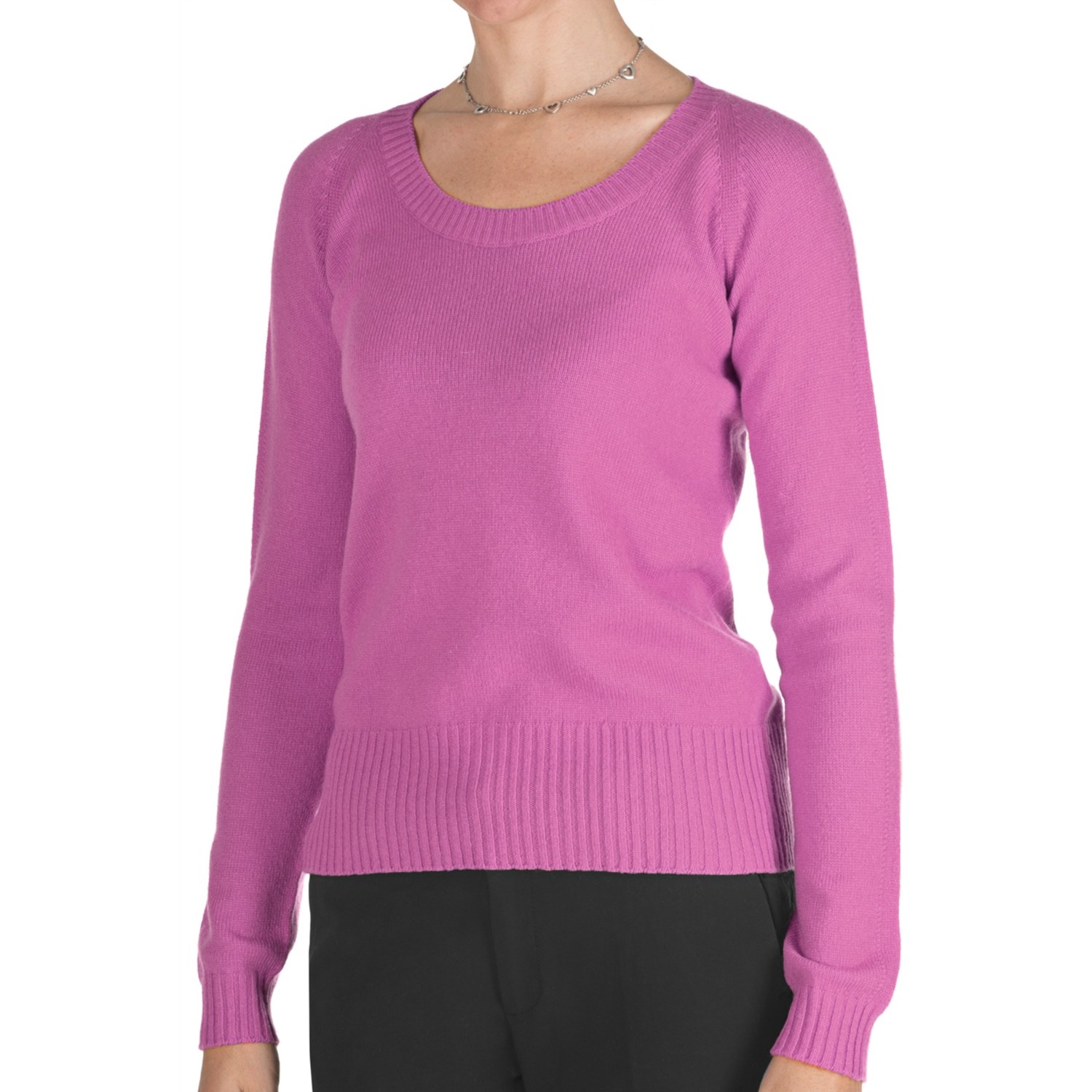 Johnstons of Elgin Cashmere Sweater (For Women) 5328F