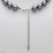 8093R_3 Jokara 12mm Glass Pearl Necklace - 16”+2”