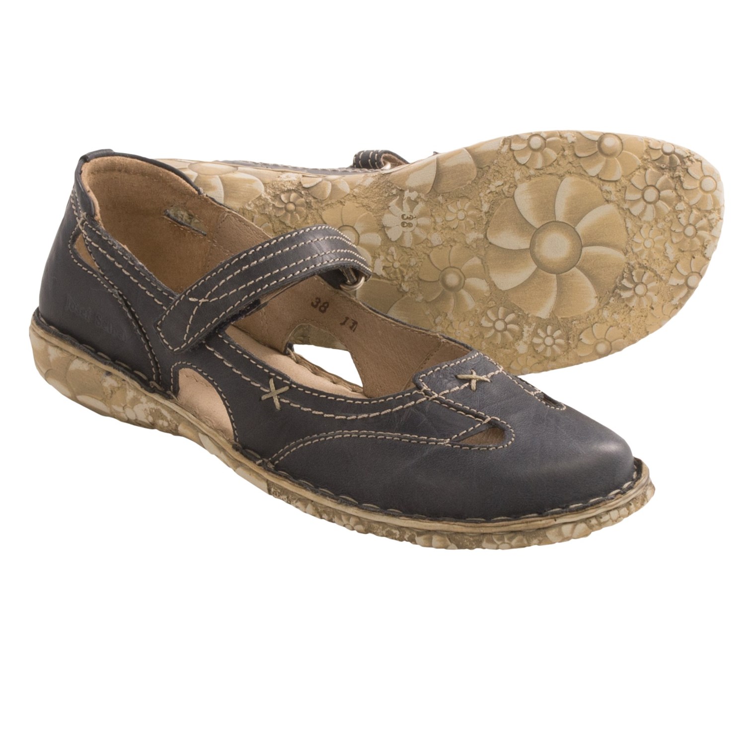 Josef Seibel Ingrid Mary Jane Shoes - Leather (For Women) in River