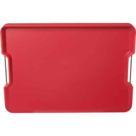 Joseph Joseph Cut and Carve Plus Chopping Board - Large in Red