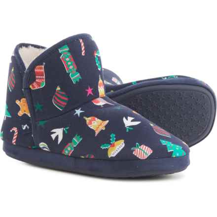 Joules Bauble Cabin Slippers (For Women) in Navy Bauble