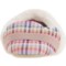 2MGTR_3 Joules Gingham Comfy Slippers (For Women)