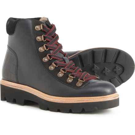 Joules Montrose Hiking Boots - Leather (For Women) in True Black