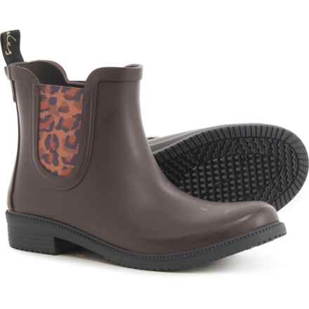 Joules Rutland Chelsea Rain Boots (For Women) in Dark Brown