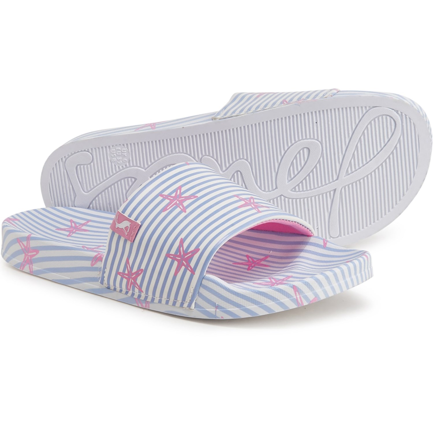 Joules Starfish Slide Sandals (For Women) Save 76