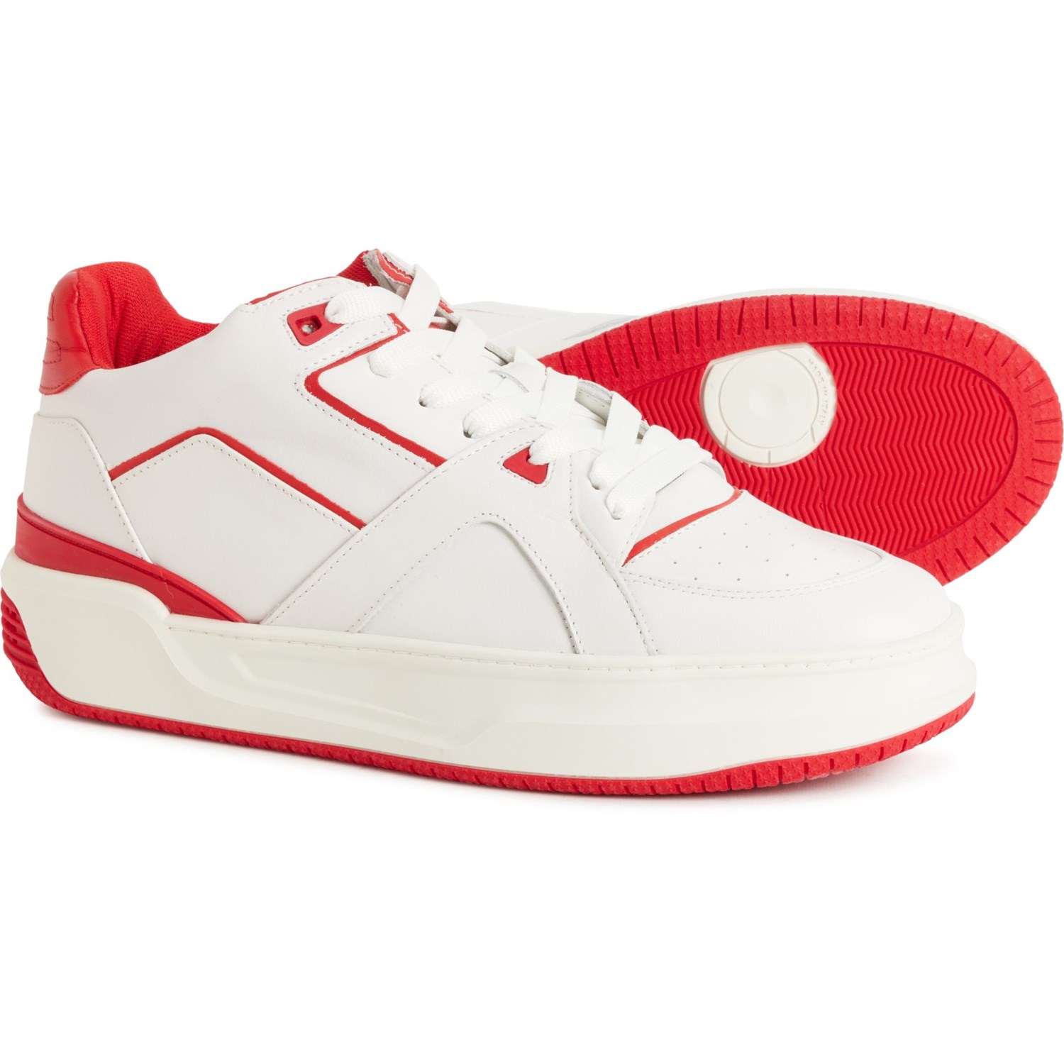 JUST DON Made in Italy Luxury Courtside Low Sneakers (For