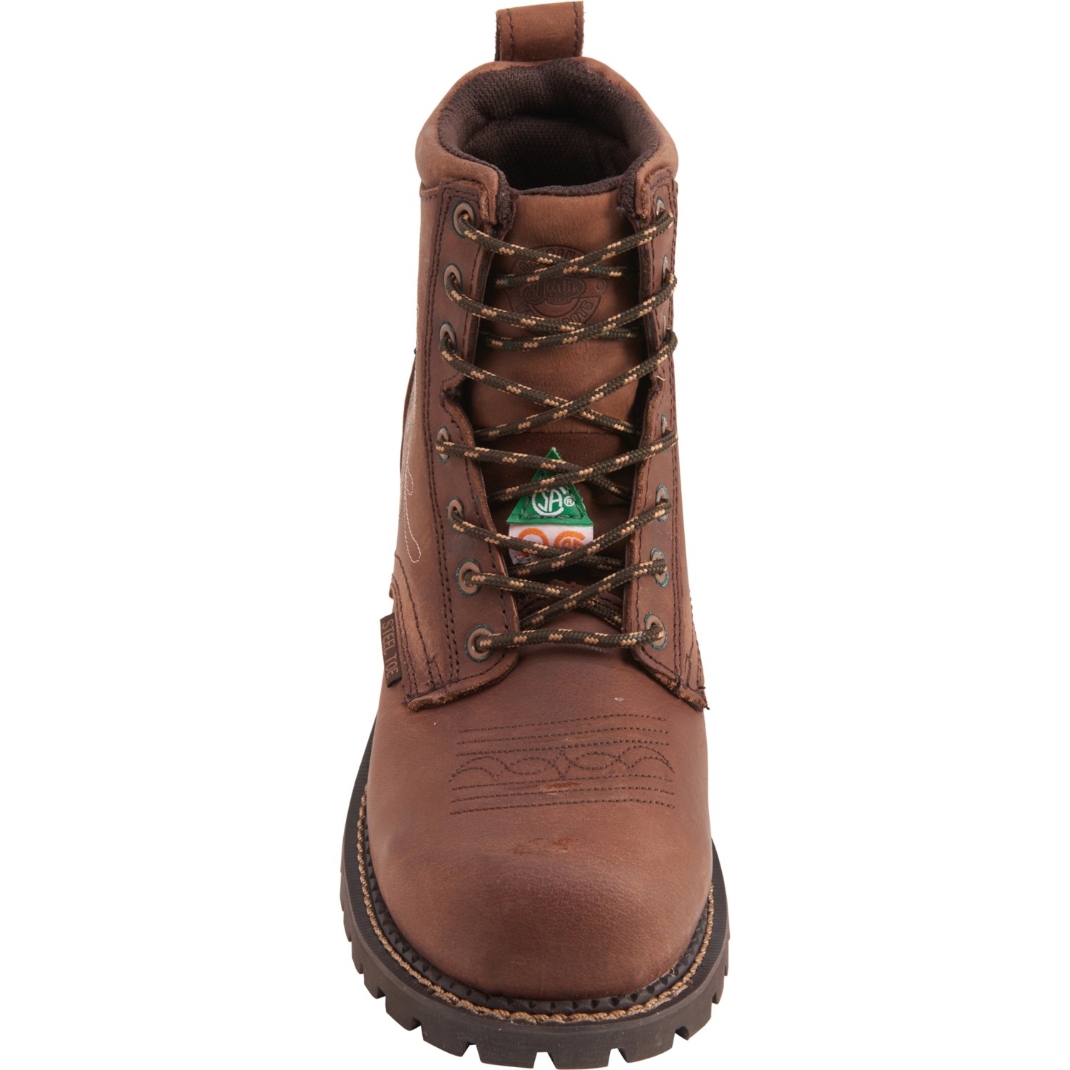 justin gypsy women's waterproof steel toe work boots