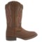 115TH_4 Justin Boots Copper Kettle Buffalo Cowboy Boots - Leather (For Women)
