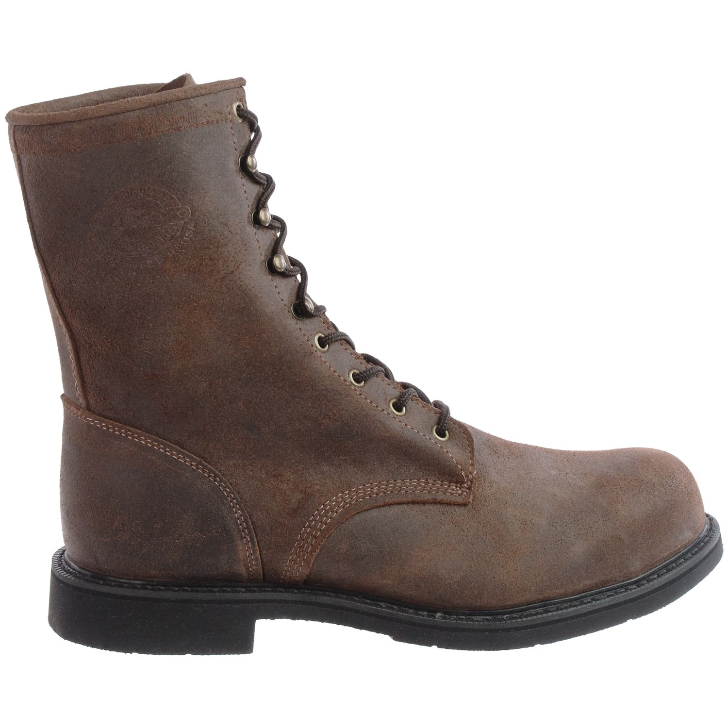 Justin Boots Dark Mountain Leather Work Boots (For Men) - Save 53%