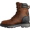 3TXVX_4 Justin Boots Pipefitter 8” Lace-Up Work Boots - Waterproof, Leather, Steel Safety Toe (For Men)