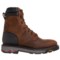 3TXVY_2 Justin Boots Pipefitter 8” Lace-Up Work Boots - Waterproof, Leather, Steel Safety Toe (For Men)