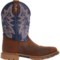 7JJRP_2 Justin Dusty 11” Western Work Boots - Waterproof, Leather, Wide Width (For Men)