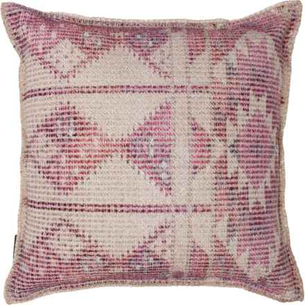 JUSTINA  BLAKENEY Embroidered Throw Pillow - 22x22” in Multi