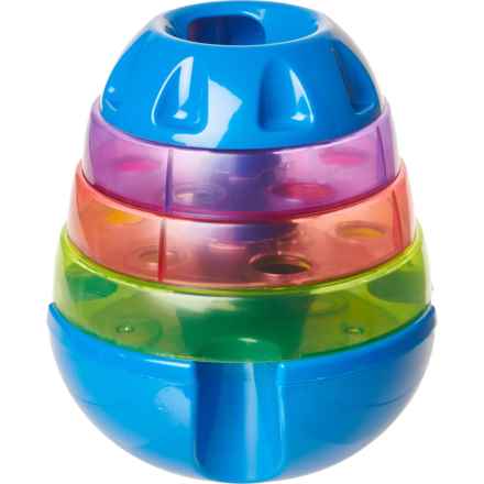 JW Large Treat Tower Dog Toy in Multi