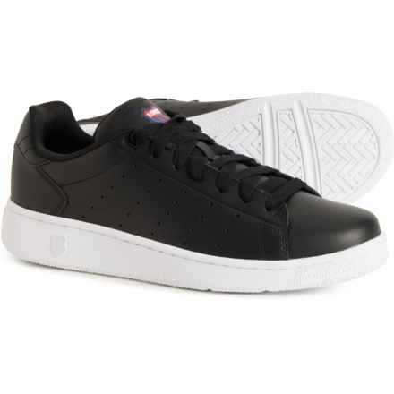 K-Swiss Classic PF Sneakers - Leather (For Men) in Black/White