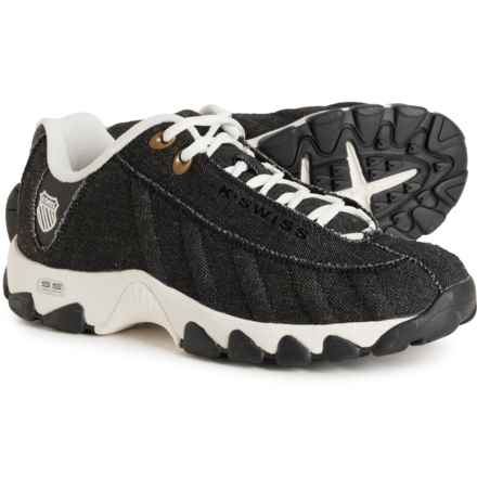K-Swiss ST329 Sneakers (For Men) in Black/Denim/White