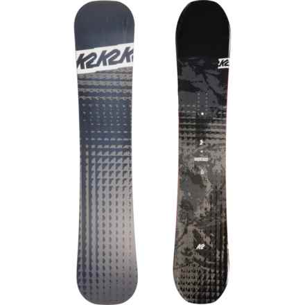 K2 2021 Raygun Snowboard (For Men and Women) in Black/Grey