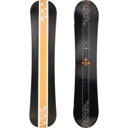 K2 2021 Twin Vandal Snowboard (For Men and Women) in Black