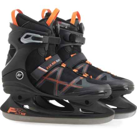 K2 F.I.T. BOA® Ice Skates - Insulated (For Men) in Black/Orange