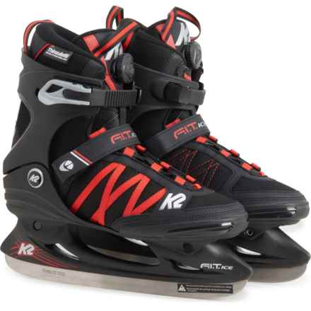 K2 F.I.T. Ice BOA® Ice Skates - Insulated (For Men) in Black