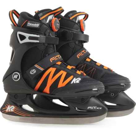 K2 F.I.T. Thinsulate® Ice Skates - BOA® (For Men) in Black/Orange