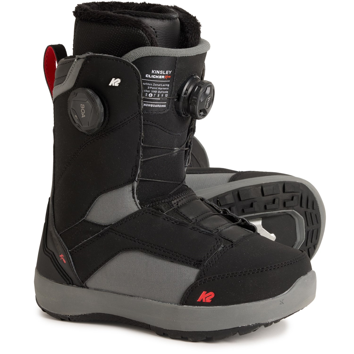 スノーボード 23 K2 KINSLEY CLICKER XHB K2 Clicker™ X HB Women's Step-In Snowboard Bindings 2025