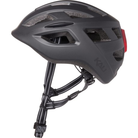 Kali Protectives Central Lit Bike Helmet (For Men and Women) in Matte Black