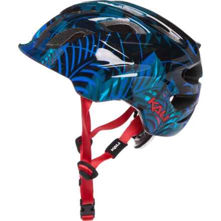 Kali Protectives Chakra Child Lighted Bike Helmet (For Boys and Girls) in Jungle Blue