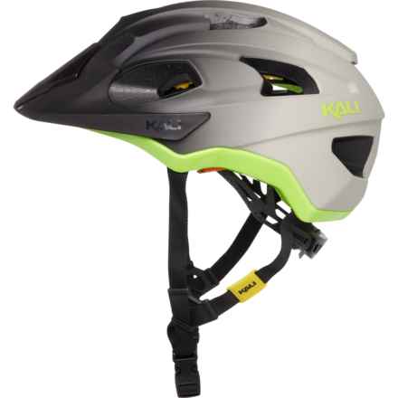 Kali Protectives Pace Bike Helmet (For Men and Women) in Black/Gray/Flourescent Yellow