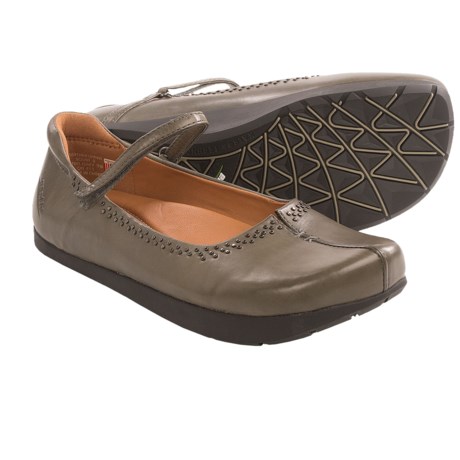 Kalso Earth Solar Too Mary Jane Shoes - Leather (For Women) in Grey Calf