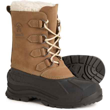 Kamik Alborg Pac Boots - Waterproof, Insulated, Nubuck (For Women) in Fos